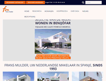 Tablet Screenshot of fransmulder.nl